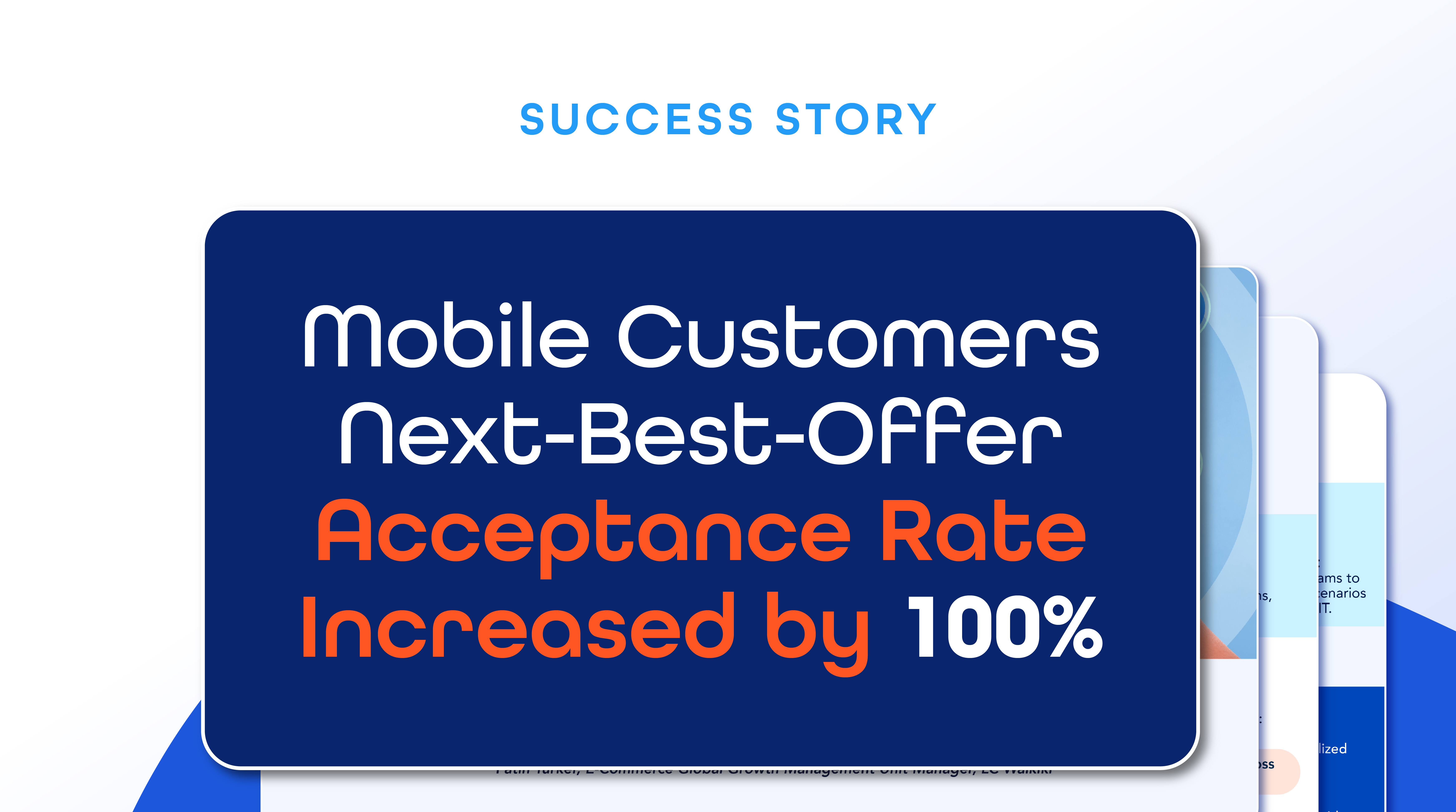 Doubling offer acceptance with real-time, personalized journeys across 200+ scenarios.