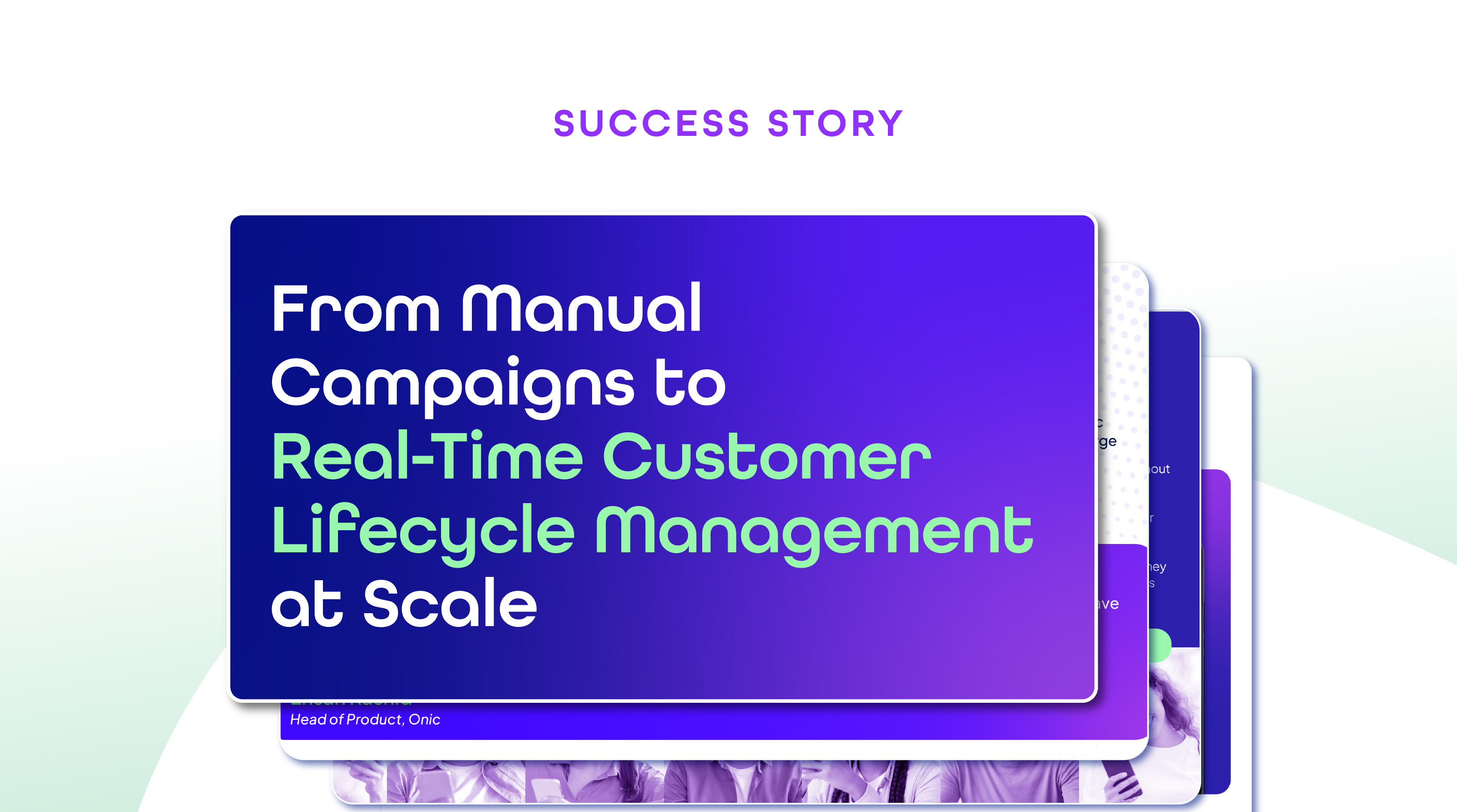 44% engagement uplift. 2x faster campaigns. 100% automated journeys. Onic now runs its entire CLM strategy in real time with Evam.