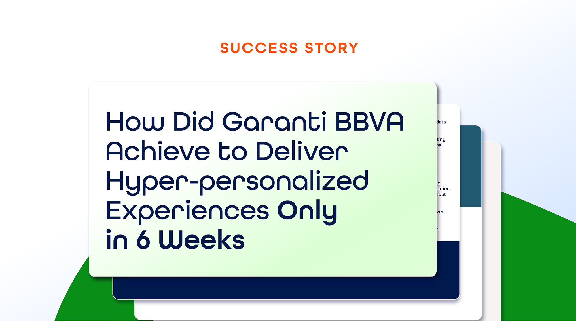 By leveraging Evam, Garanti BBVA harnessed real-time data and decision-making to simplify their marketing stack, accelerate time-to-market, and create hyper-personalized journeys—all in just six weeks. Discover the full story and the impressive results achieved with Evam.