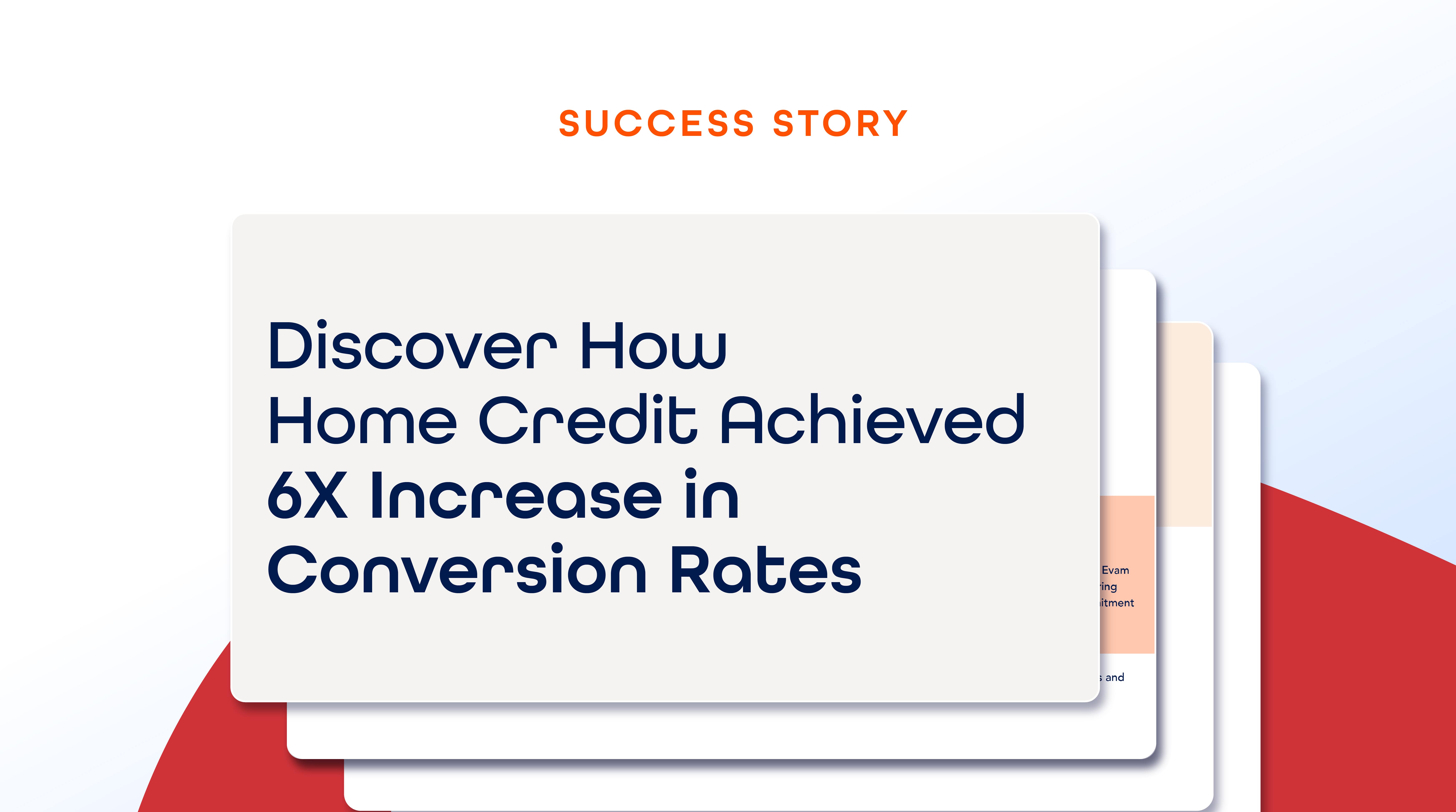 Home Credit Bank Kazakhstan transformed customer engagement with Evam’s event-based marketing solution. With hyper-targeted campaigns and real-time actions, they achieved a 6x higher conversion rate and reactivated dormant customers. Discover their journey to smarter, faster results.